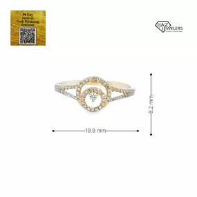 10K Gold 0.20 CTW Diamond Ladies Ring