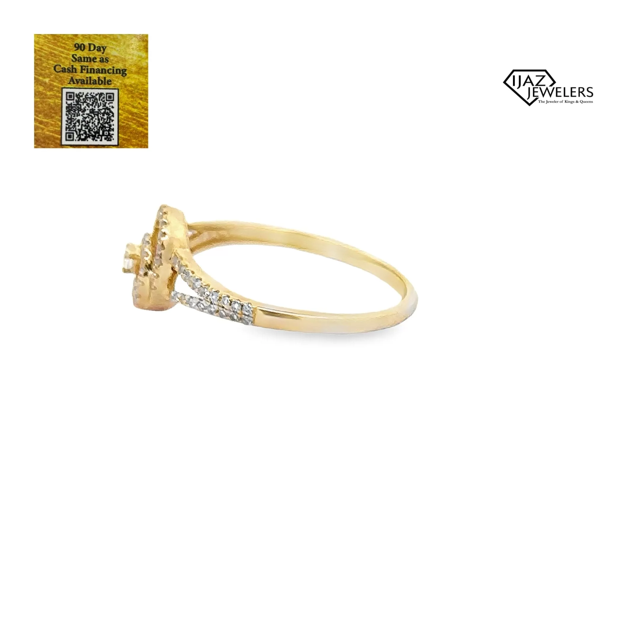 10K Gold 0.20 CTW Diamond Ladies Ring