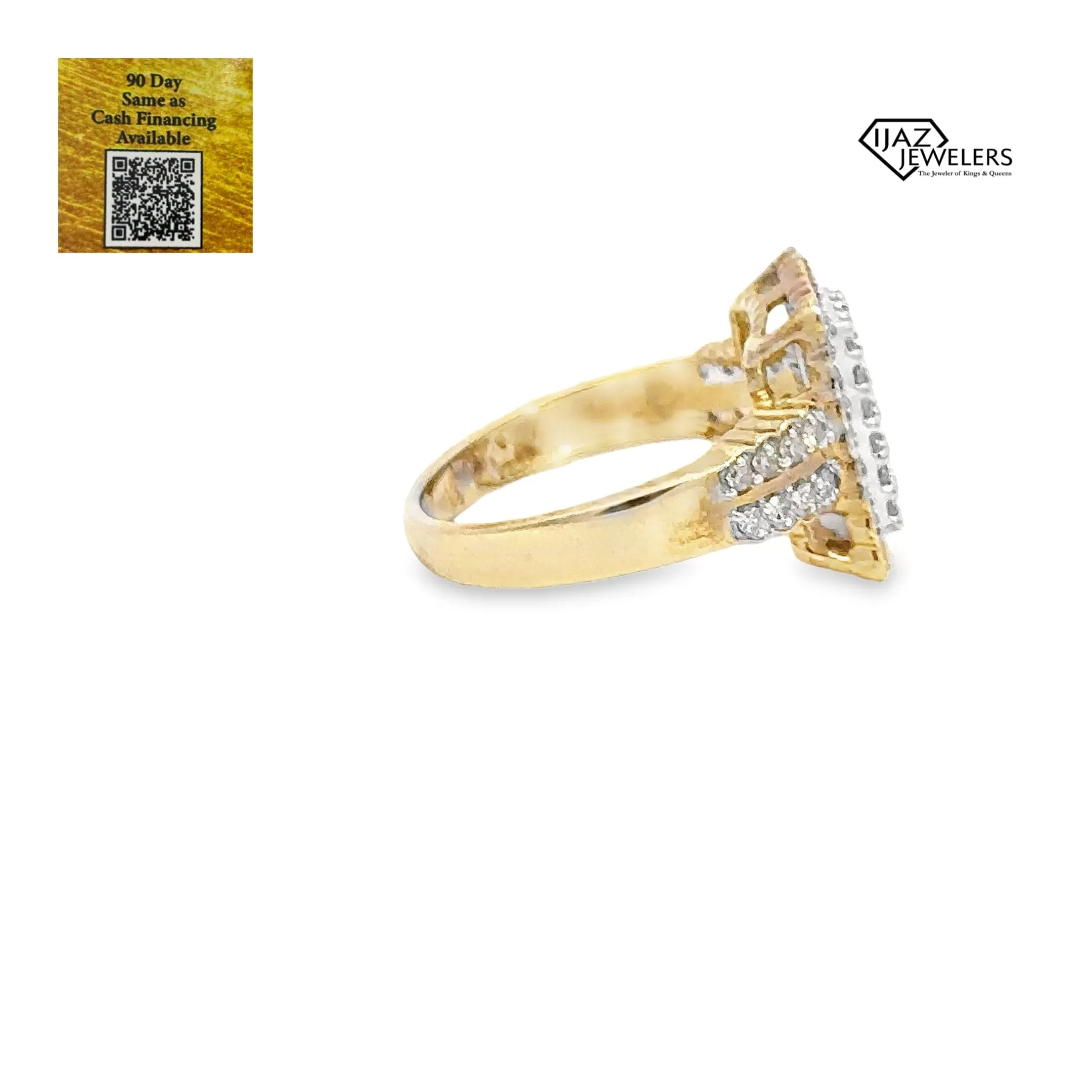 10K Gold 0.84 CTW Diamond Ring