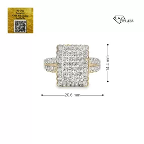 10K Gold 0.84 CTW Diamond Ring