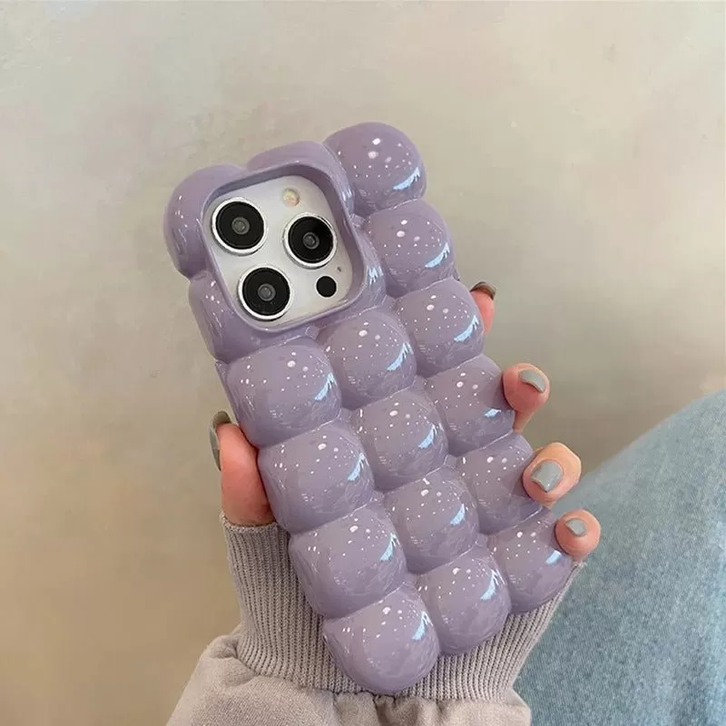 3D Bubble iPhone Case