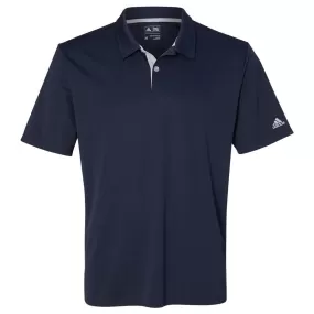 adidas Golf Men's Navy Gradient 3-Stripes Sport Shirt