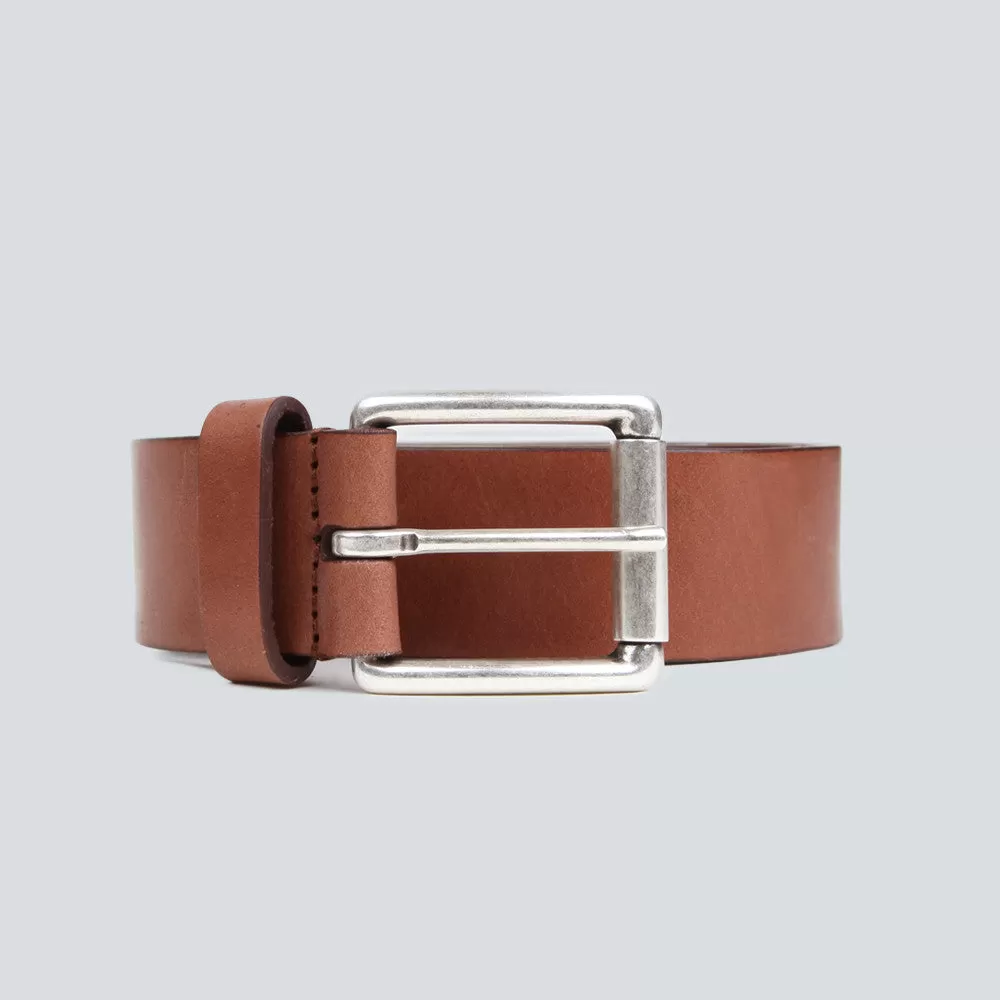 Anderson's - Calf Leather Belt - Dark Tan