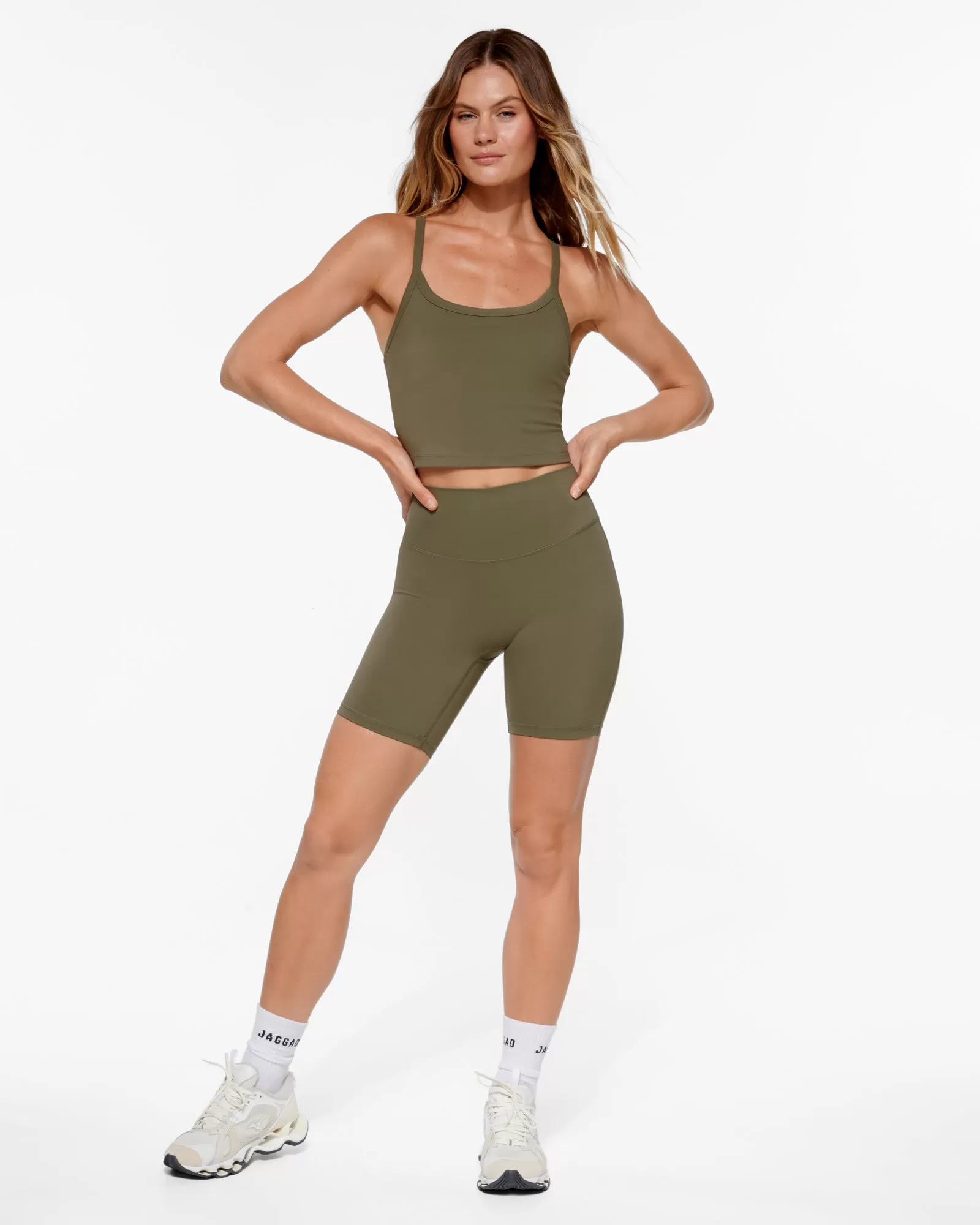 ASTOR LONGLINE TANK OLIVE