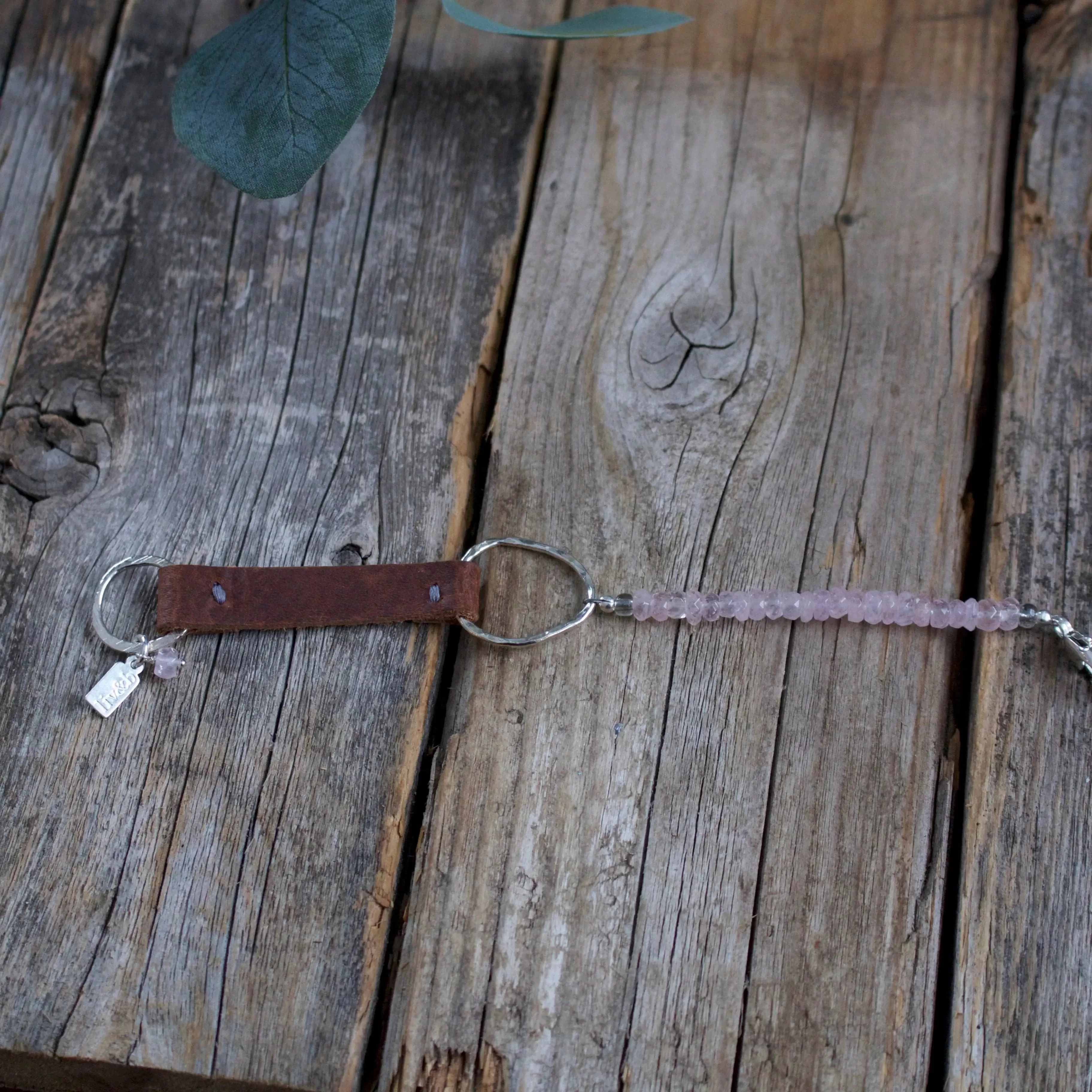 Beaded Leather Bracelet