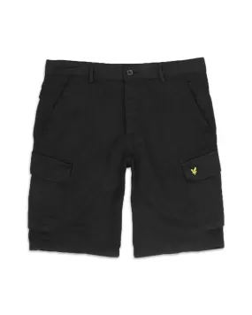 Bermuda Uomo Lyle And Scott Wembley Cargo Shorts Nero