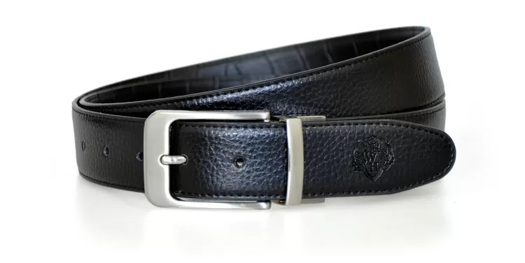 Black Reversible WH Belt