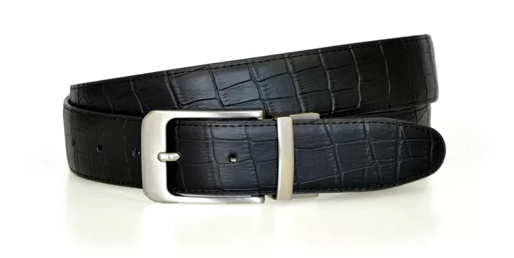 Black Reversible WH Belt