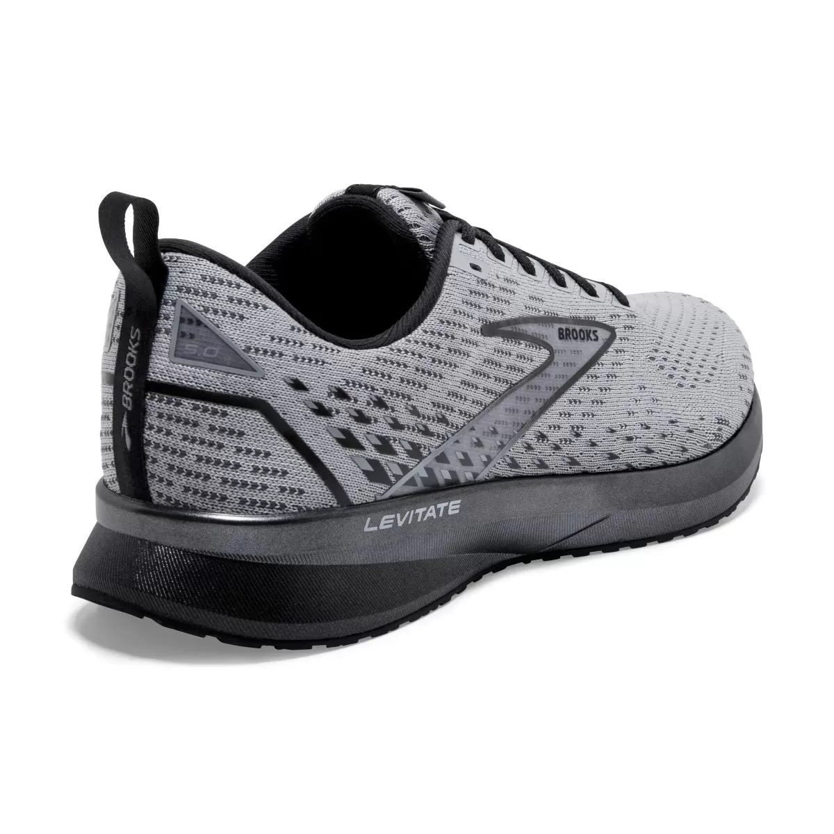 'Brooks' Men's Levitate 5 - Grey / Blackened Pearl / Black