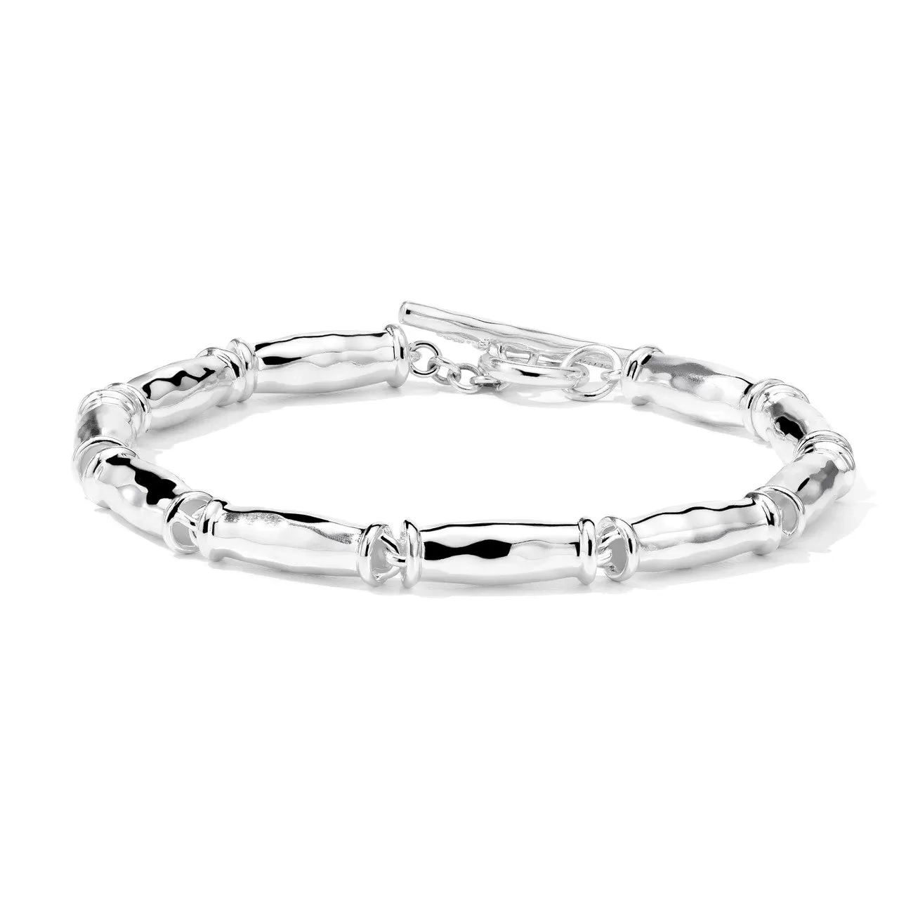 Classico Goddess Thin Barrel Bead Bracelet