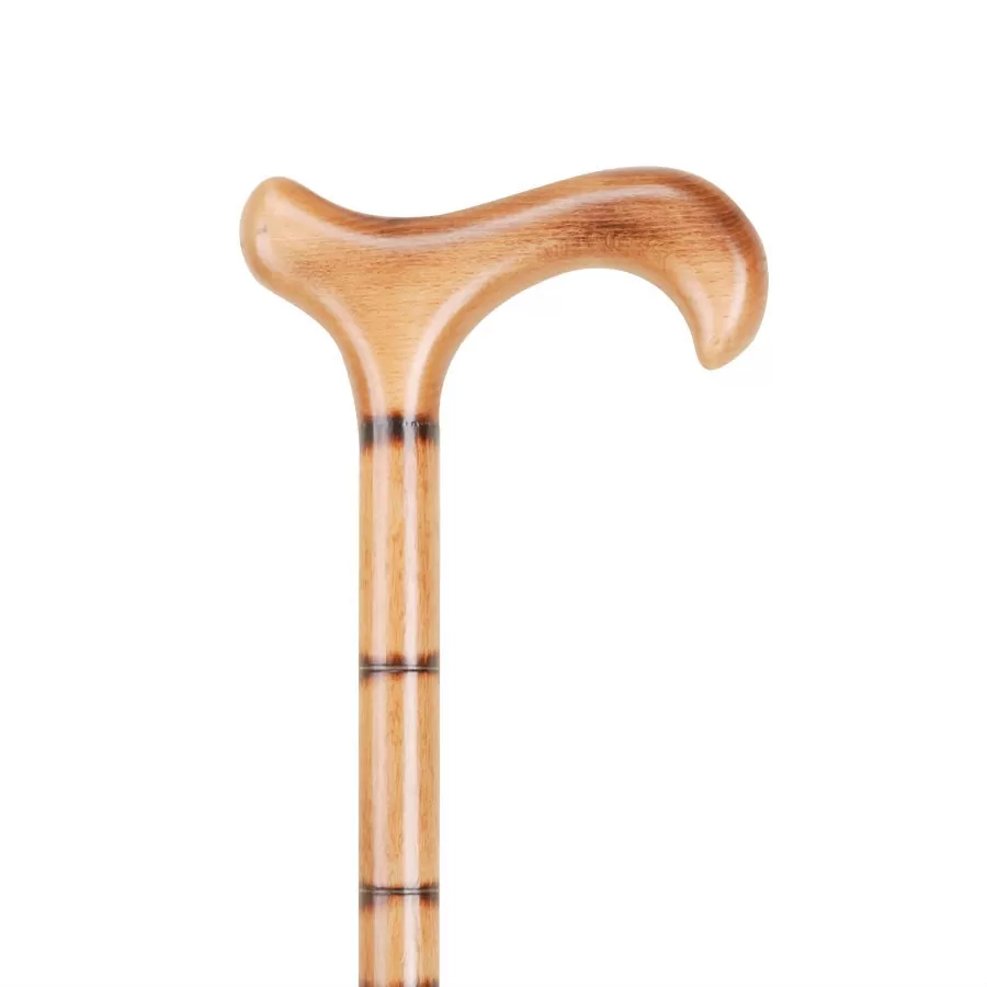 Derby Cane in Natural Beechwood