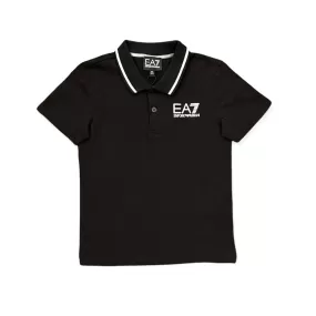 EA7 Boys Polo Shirt_3LBF51 Black