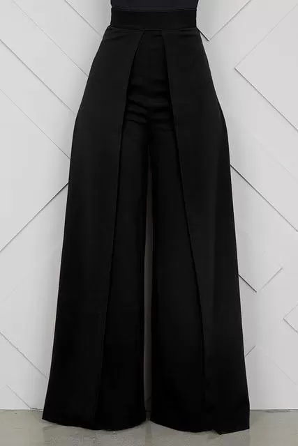 Flayered Wide Leg Pants For Women