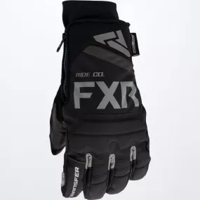 FXR Transfer Short Cuff Glove Black