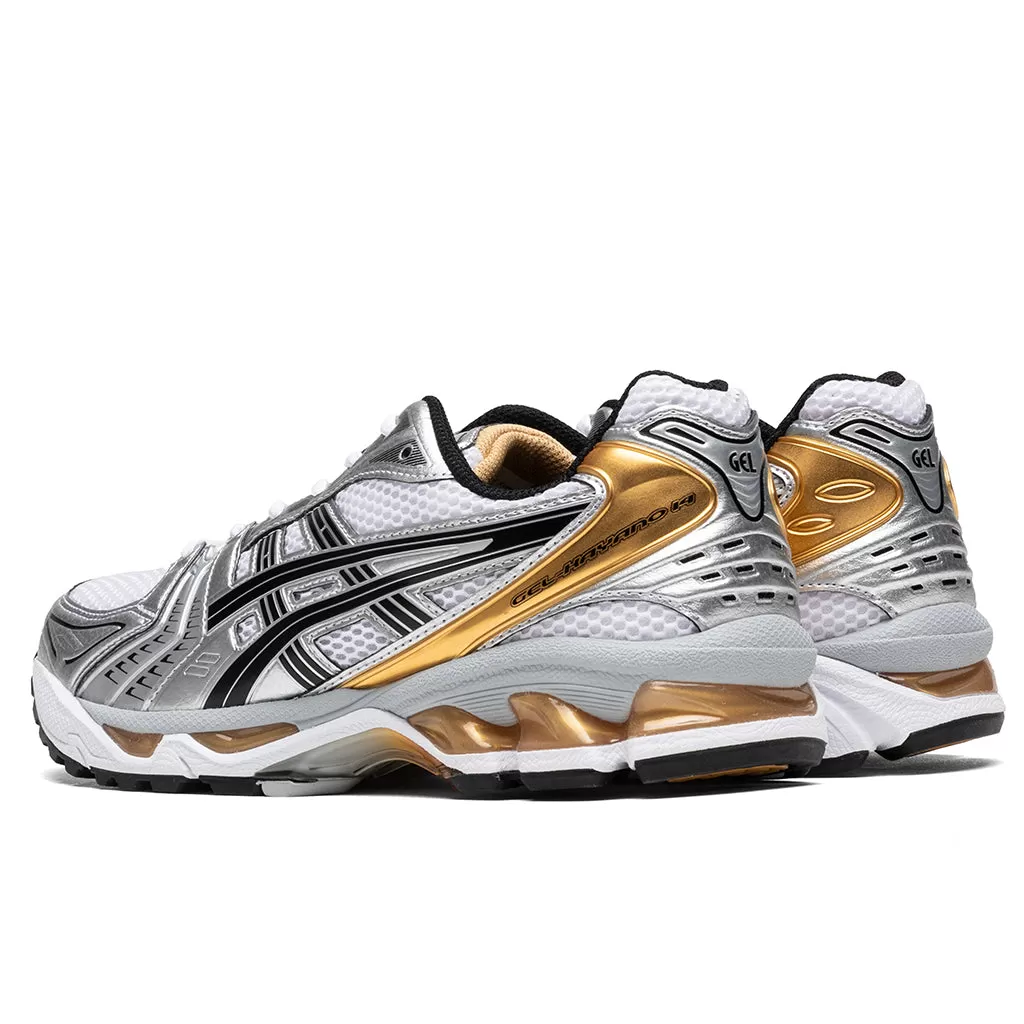 Gel-Kayano 14 - White/Pure Gold