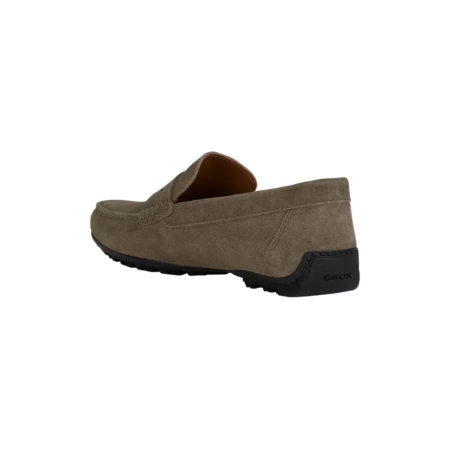 Geox Men's moccasin shoe in suede Kosmopolis   Grip U35CFB00020C6029 dove gray