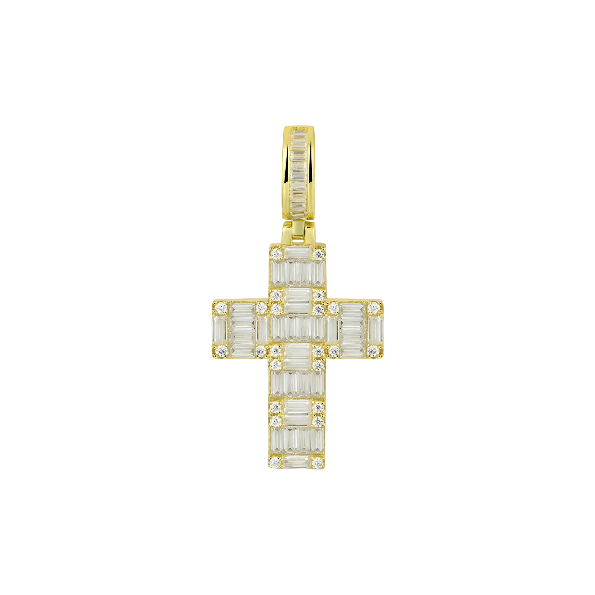 Halo Cross Pendant