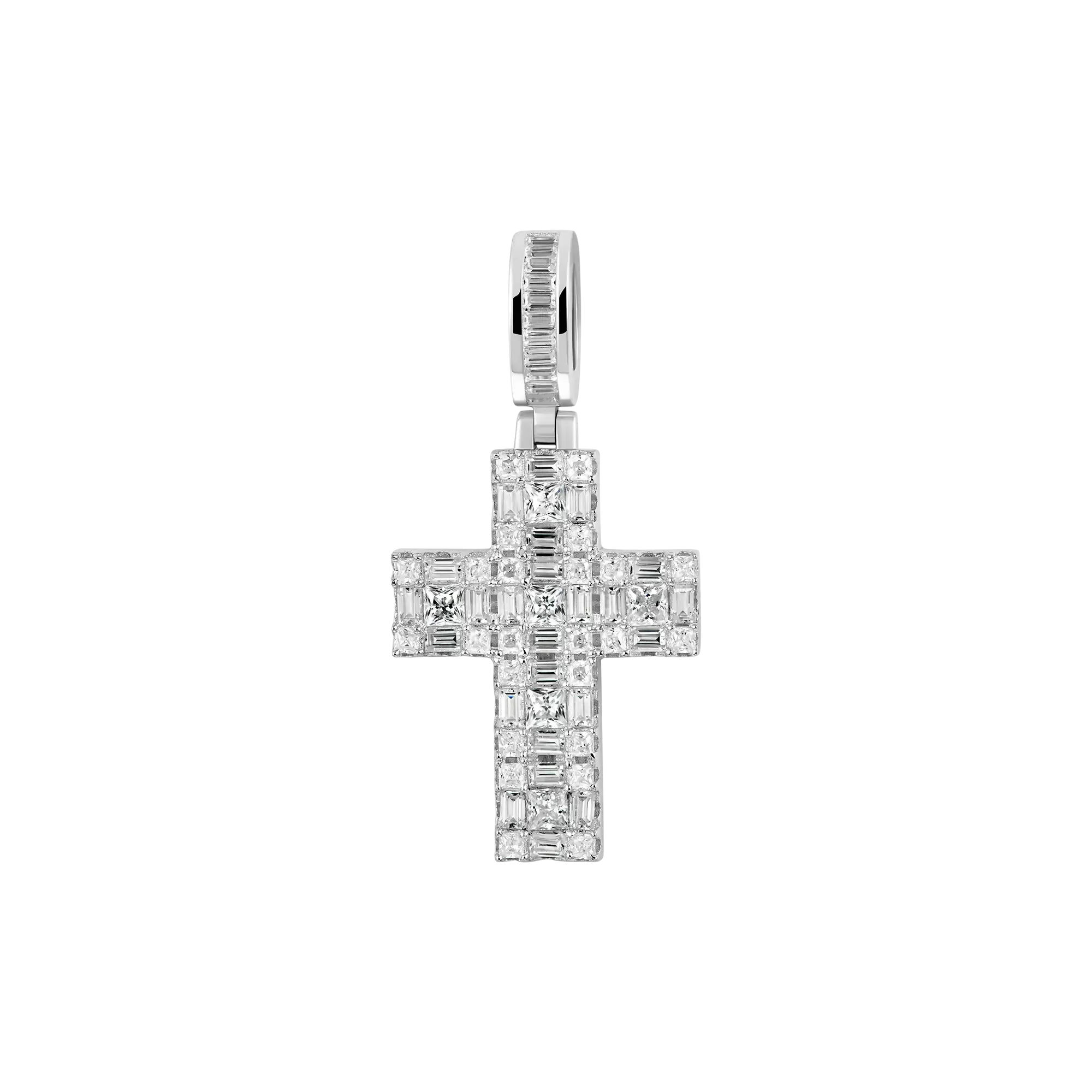 Halo Cross Pendant