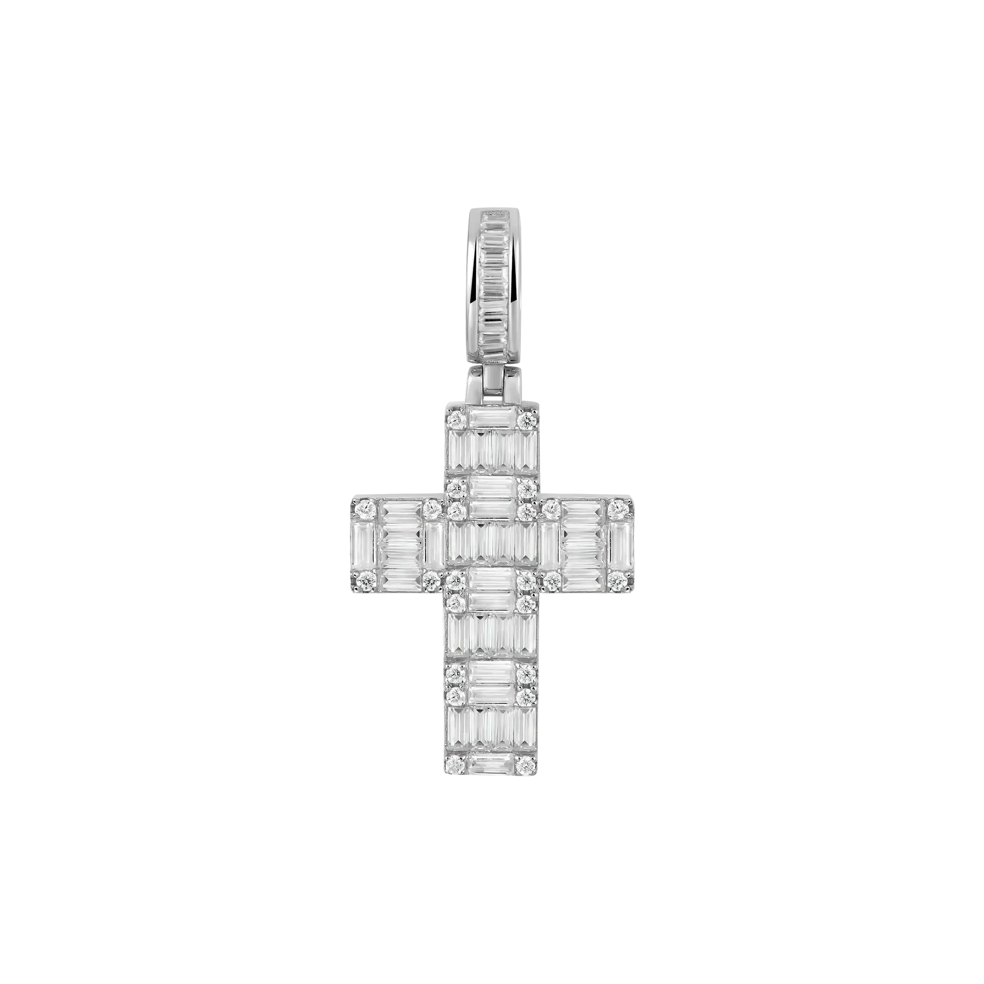 Halo Cross Pendant