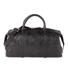 Hand-Tooled Duffle :: Black