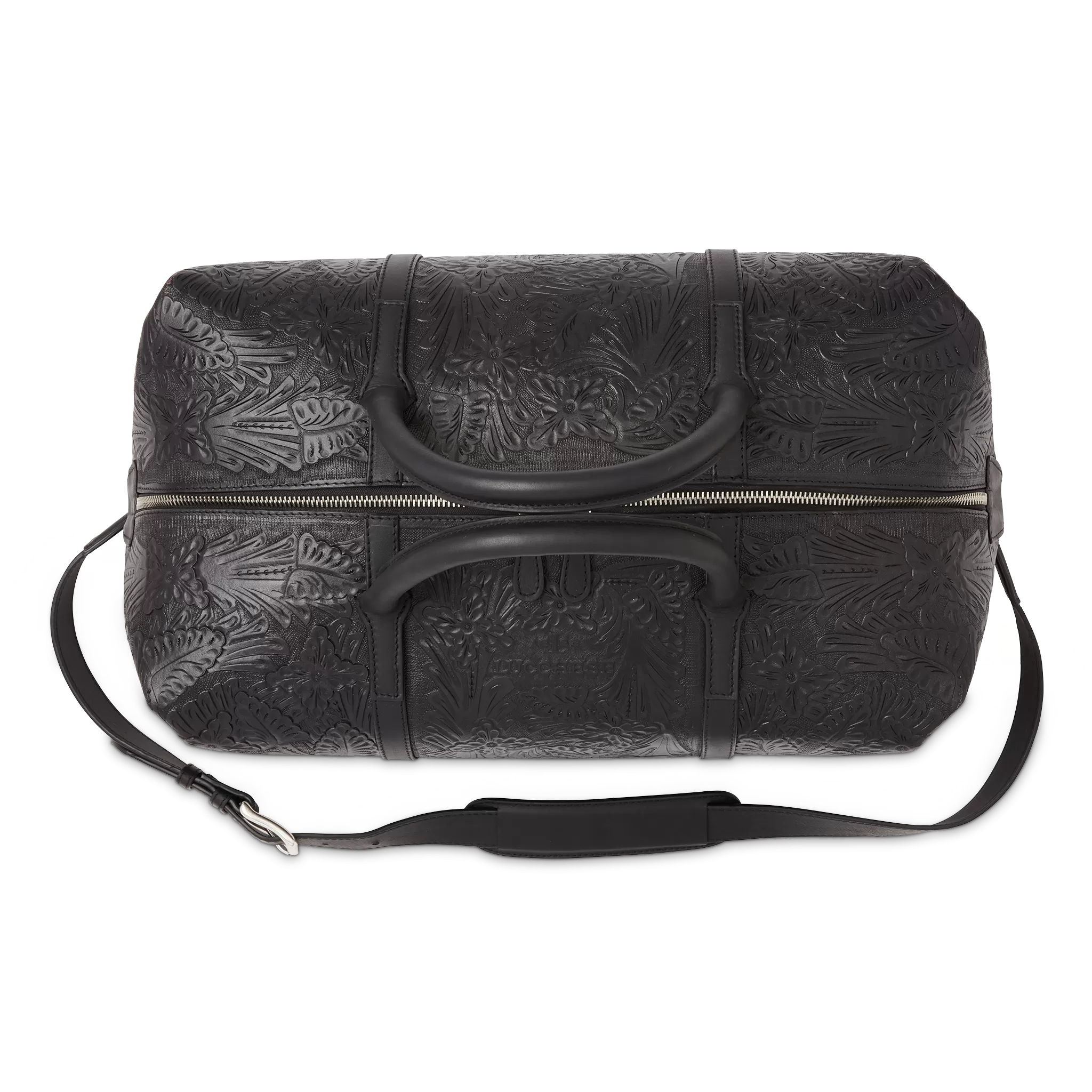 Hand-Tooled Duffle :: Black