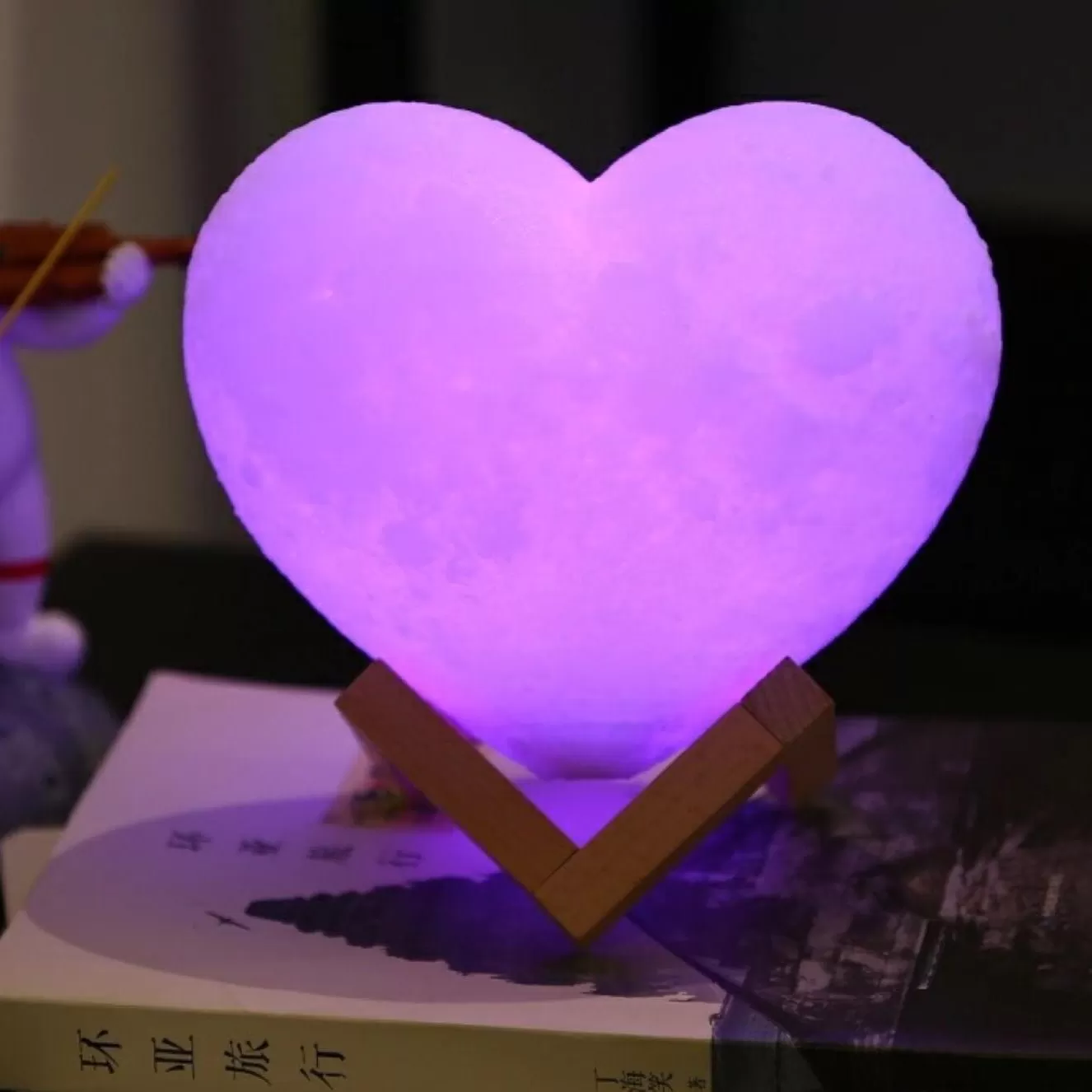 Heart Shape Night Lamp