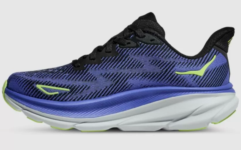 Hoka Clifton 9 - Black/Stellar Blue