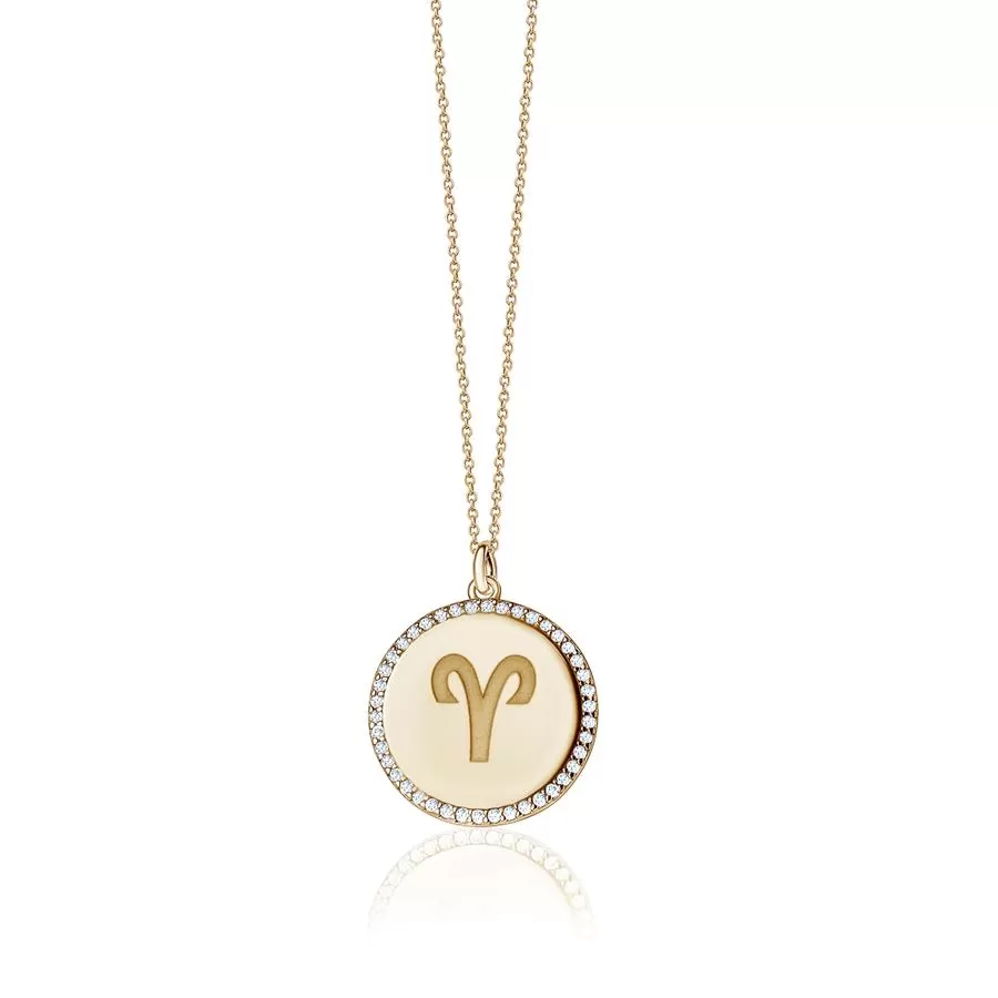 HOLOGRAM ZODIAC NECKLACE