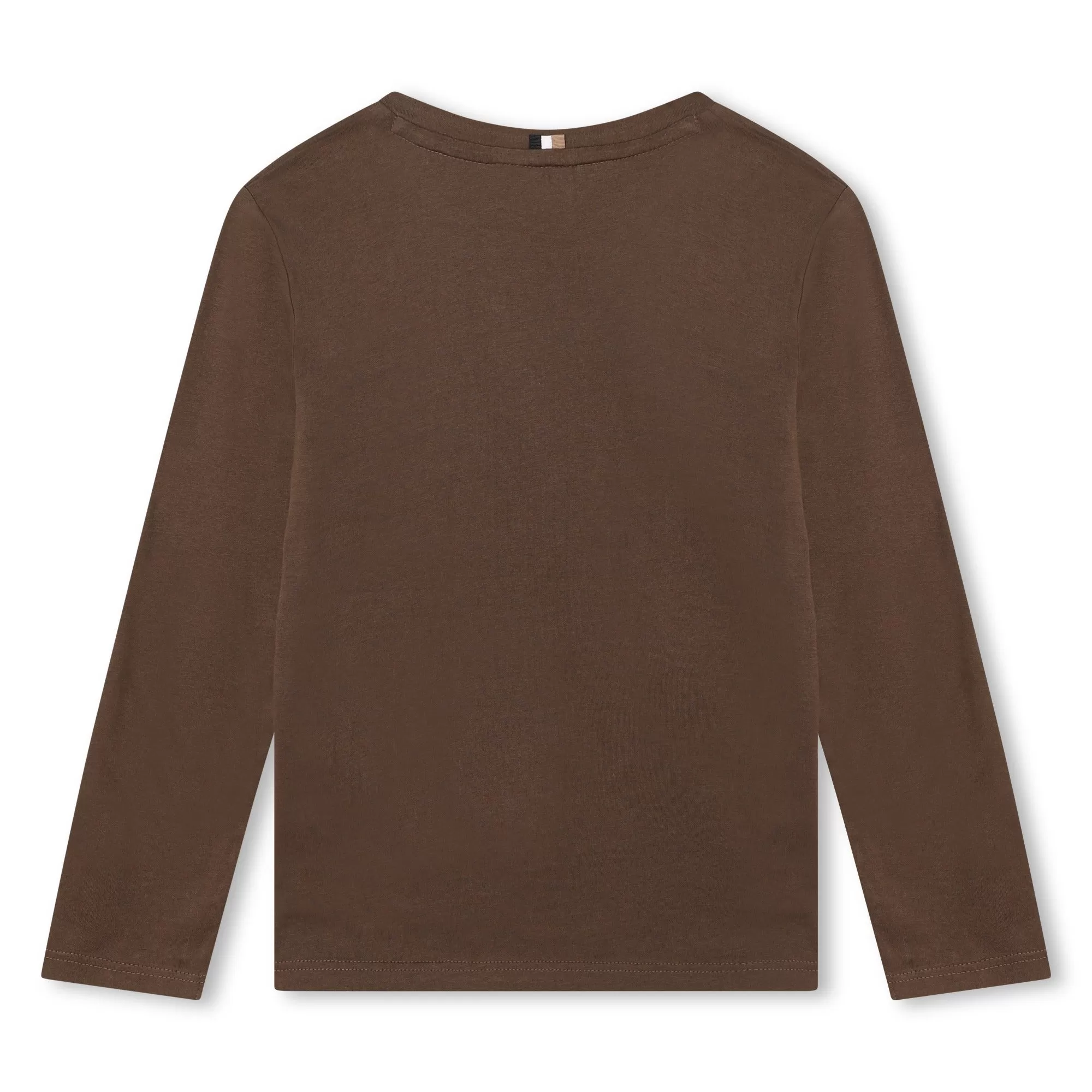 Hugo Boss Boys Brown T-Shirt_J25O73-343