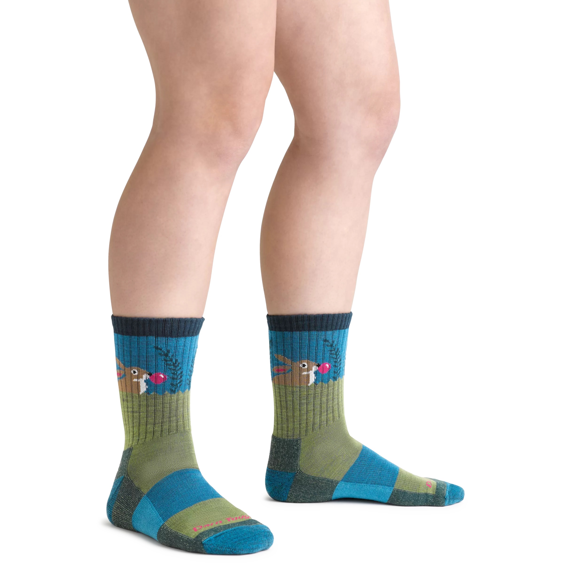 Kids Bubble Bunny Jr. Micro Crew  Lightweight  Sock