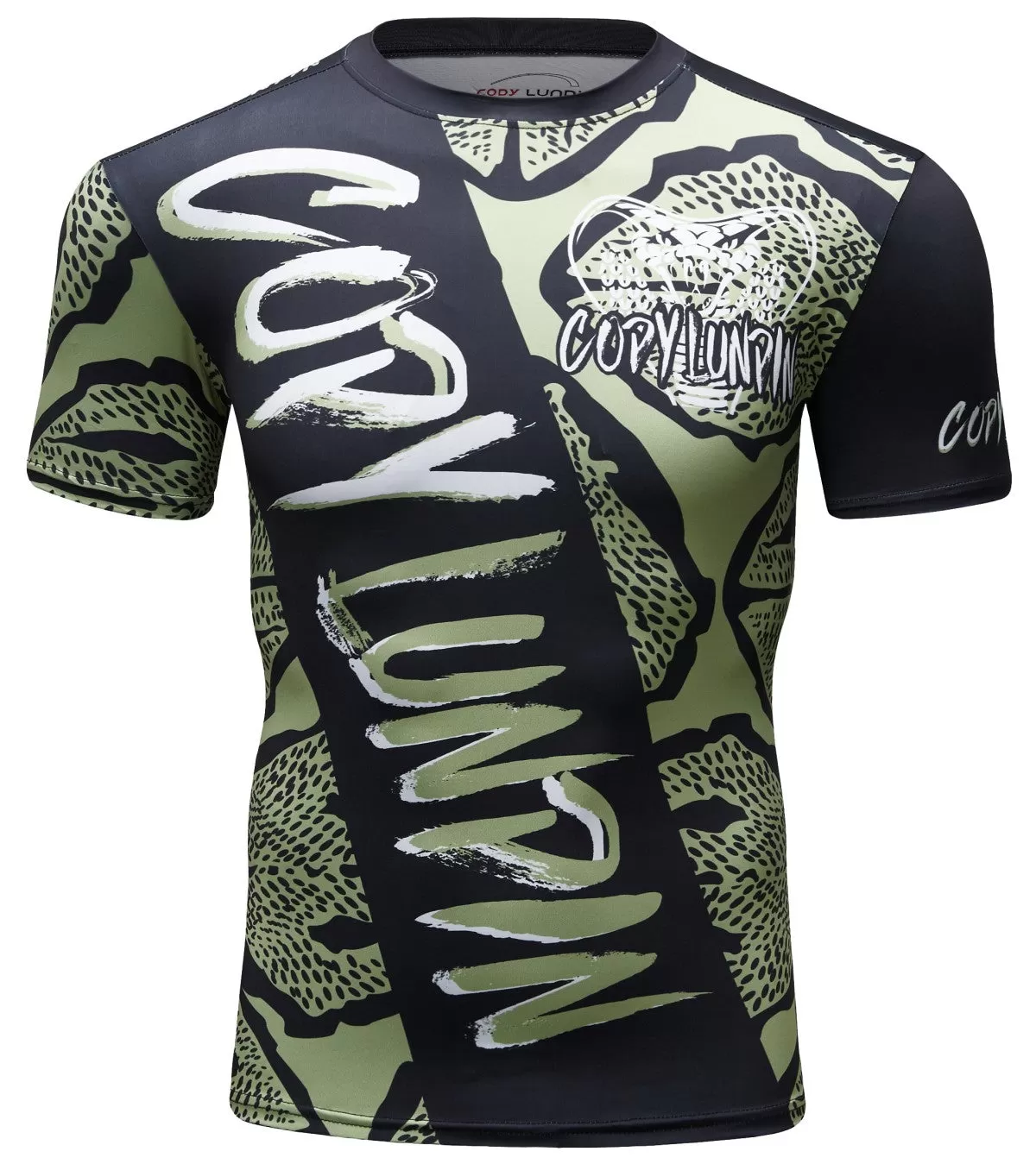 King Cobra Compression 'Scales' Elite Short Sleeve Rashguard