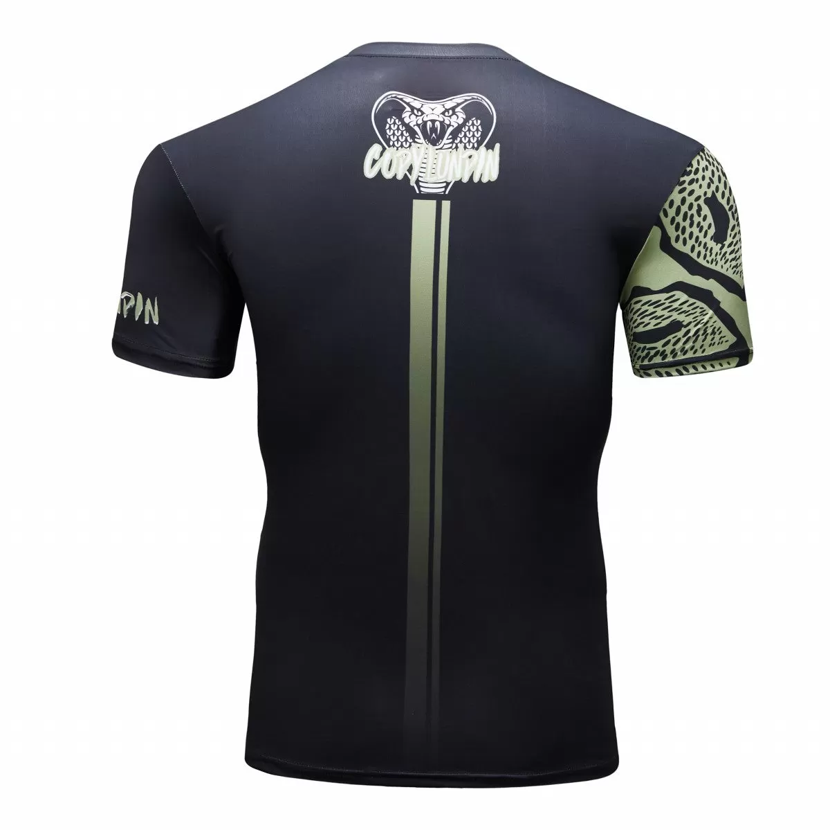 King Cobra Compression 'Scales' Elite Short Sleeve Rashguard