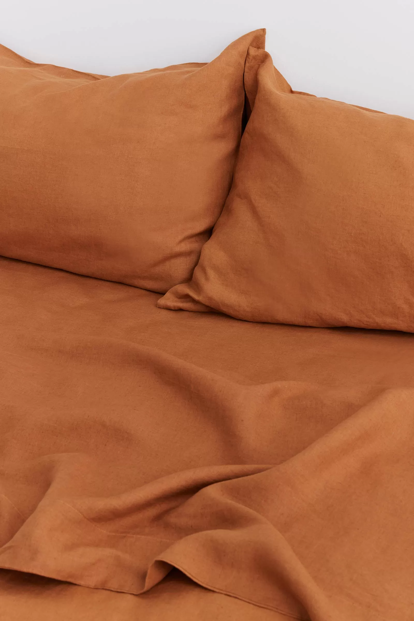 Linen Duvet Cover Tobacco