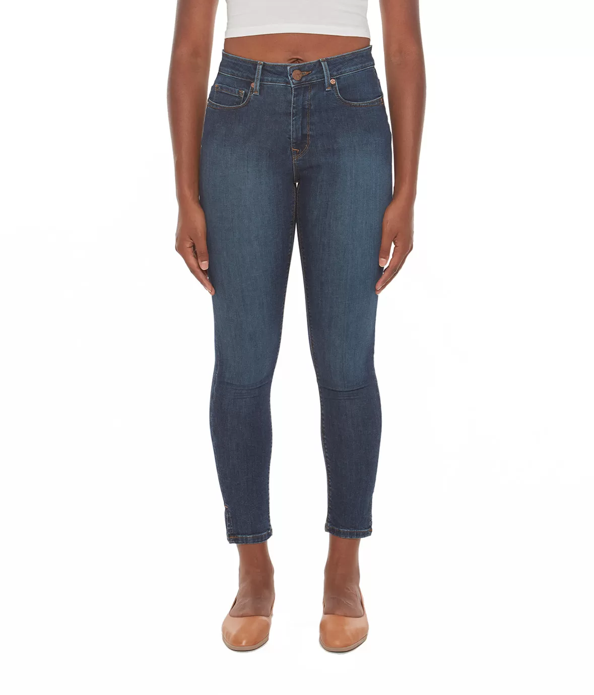 Lola Blair jeans, mid-rise skinny ankle