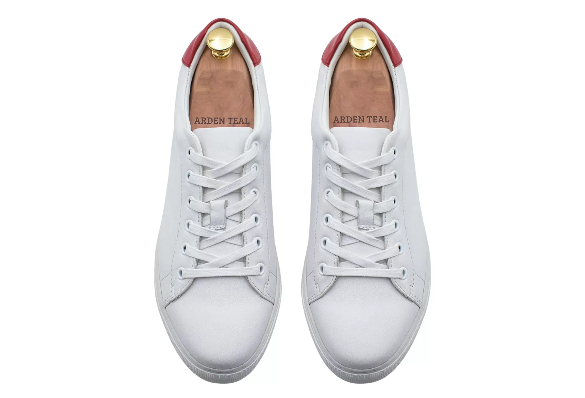 Loreto White/Red Sneakers