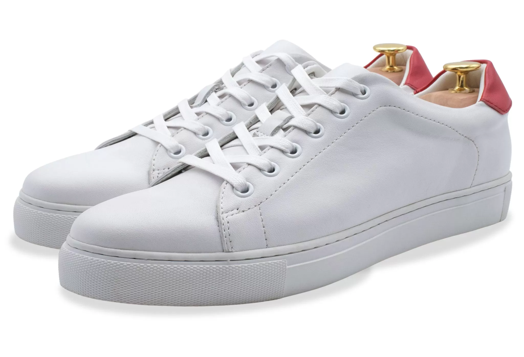 Loreto White/Red Sneakers