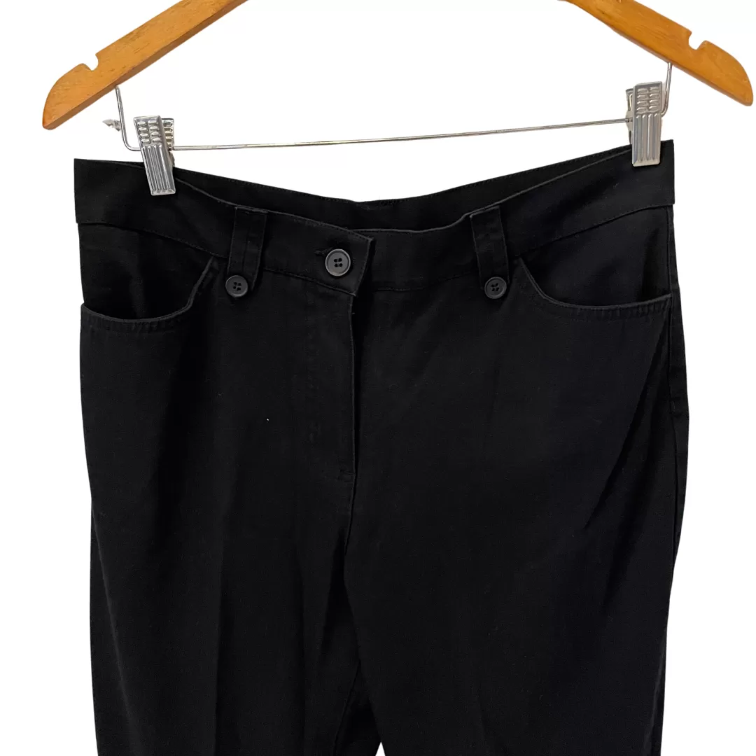 Marks & Spencer Black Straight Pants | Gently Used |