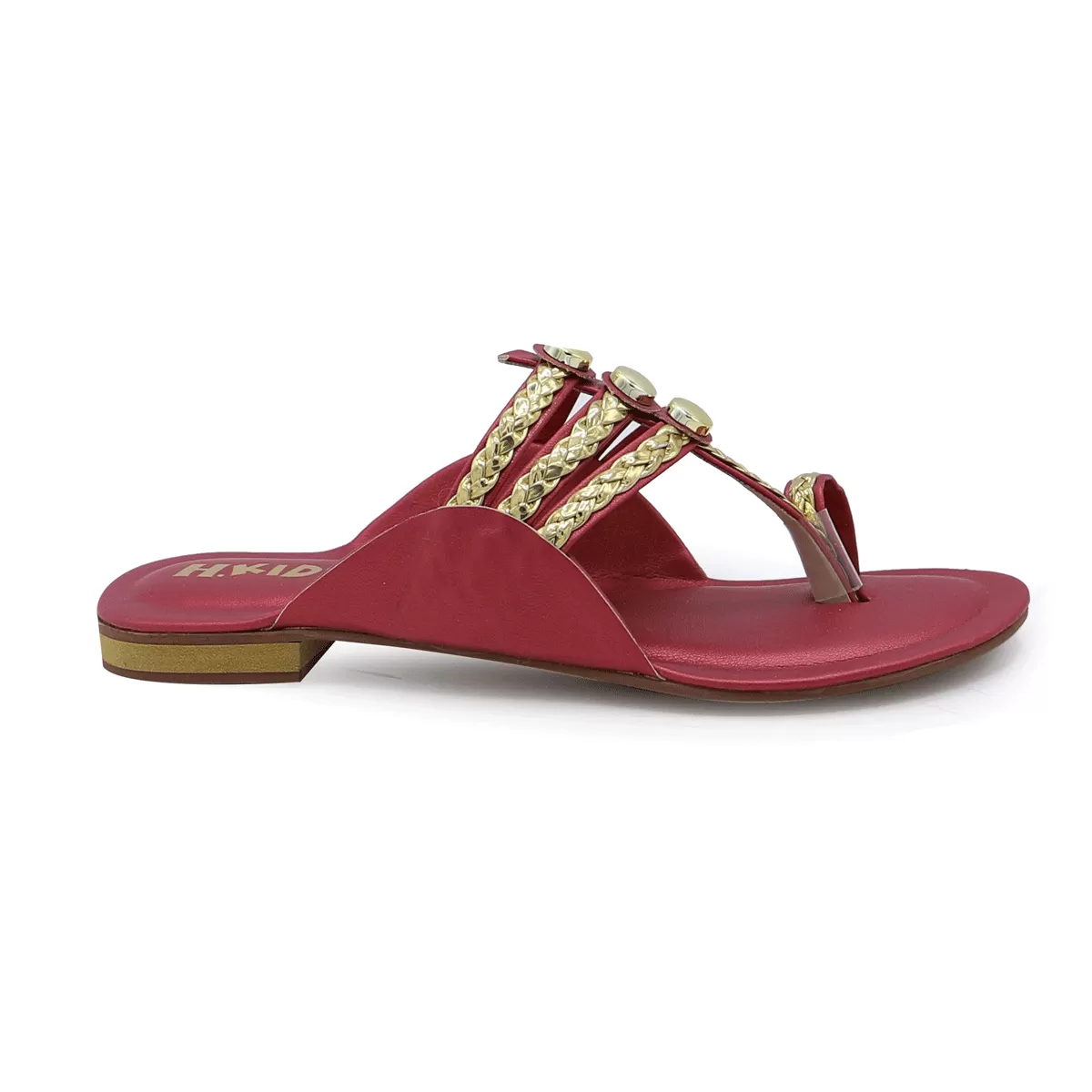 Maroon Casual Chappal G30357