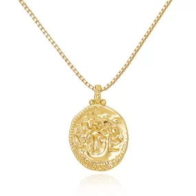 Medusa Pendant Necklace