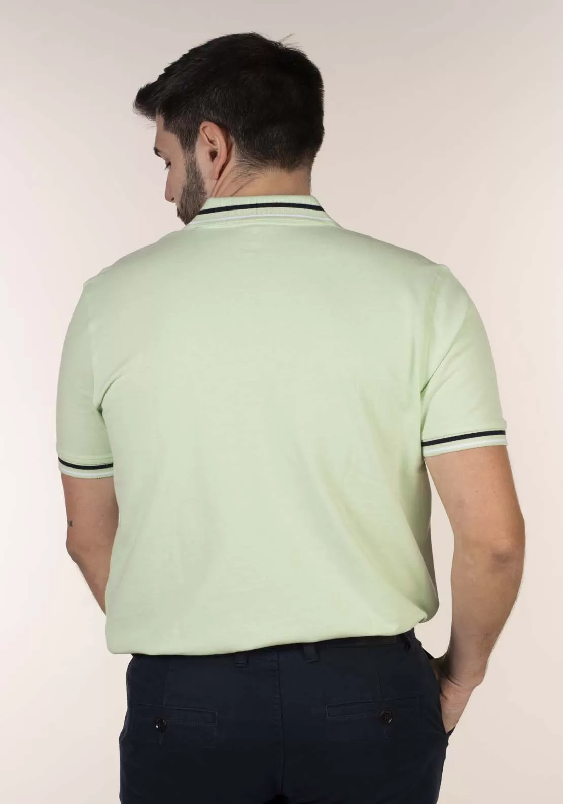 Mens Green Polo Shirt