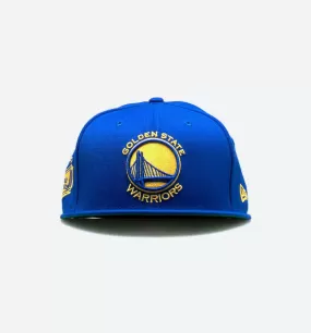 Nice Kicks X New Era Golden State Warriors NBA Fitted Hat - Royal Blue/Yellow/White