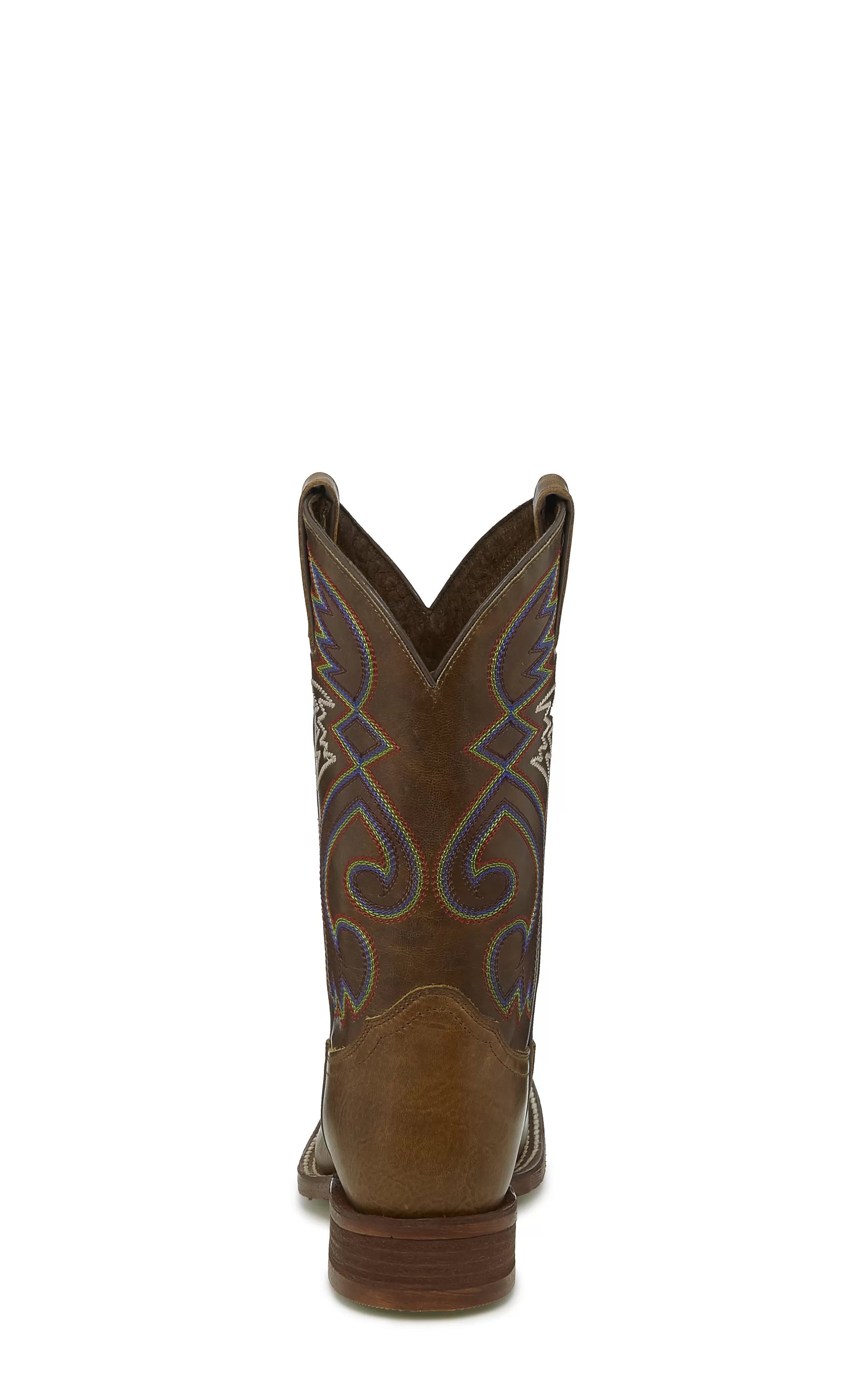 'Nocona' Women's 11" Cowpoke Tan Vintage - Tan / Brown / Rainbow