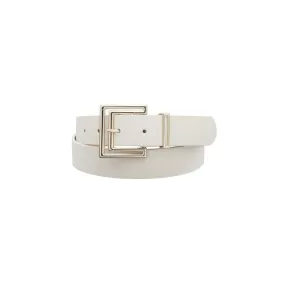 Outline Cutout Square Buckle Belt