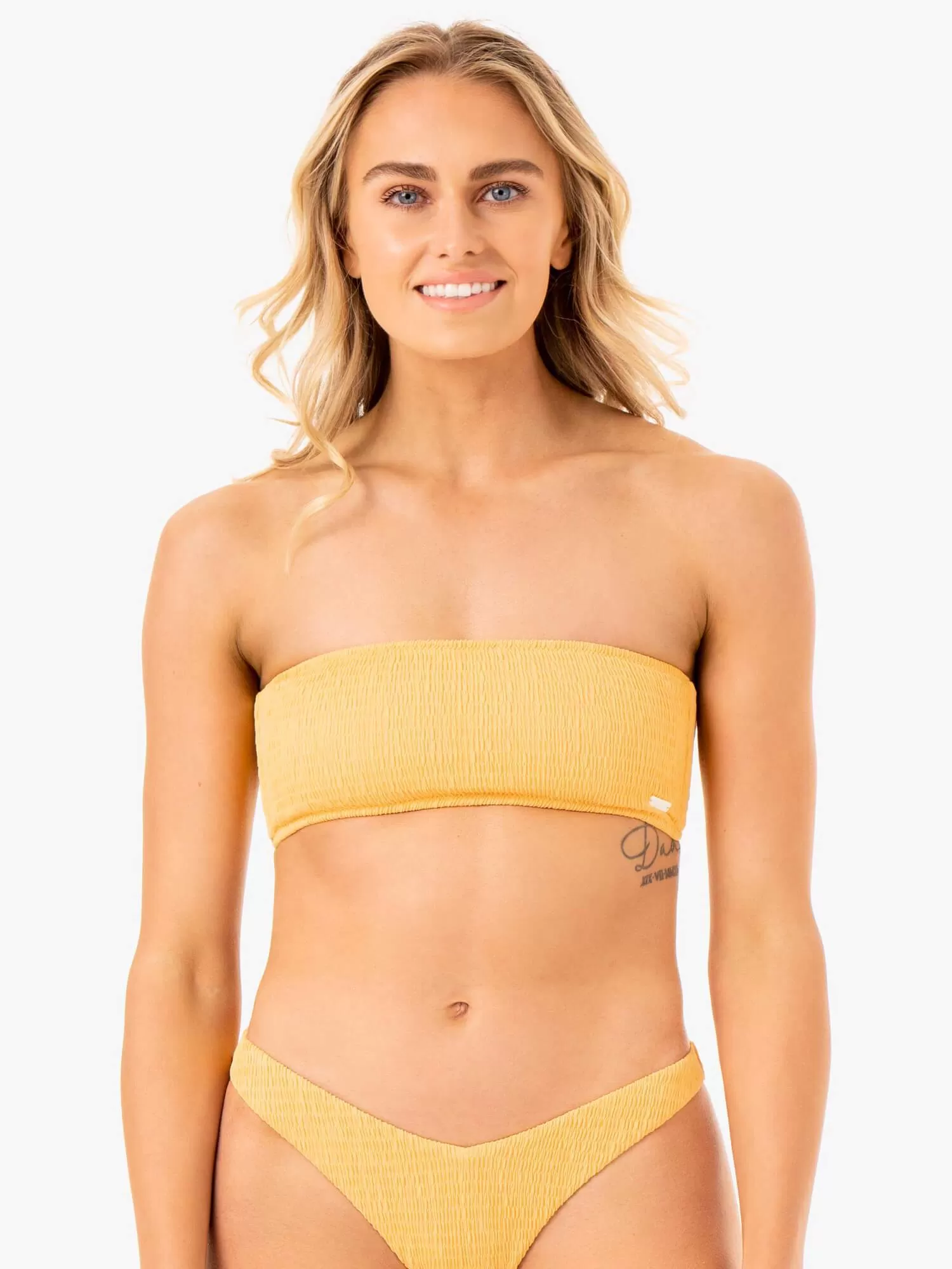 Paradise Bandeau Bikini Top - Mango