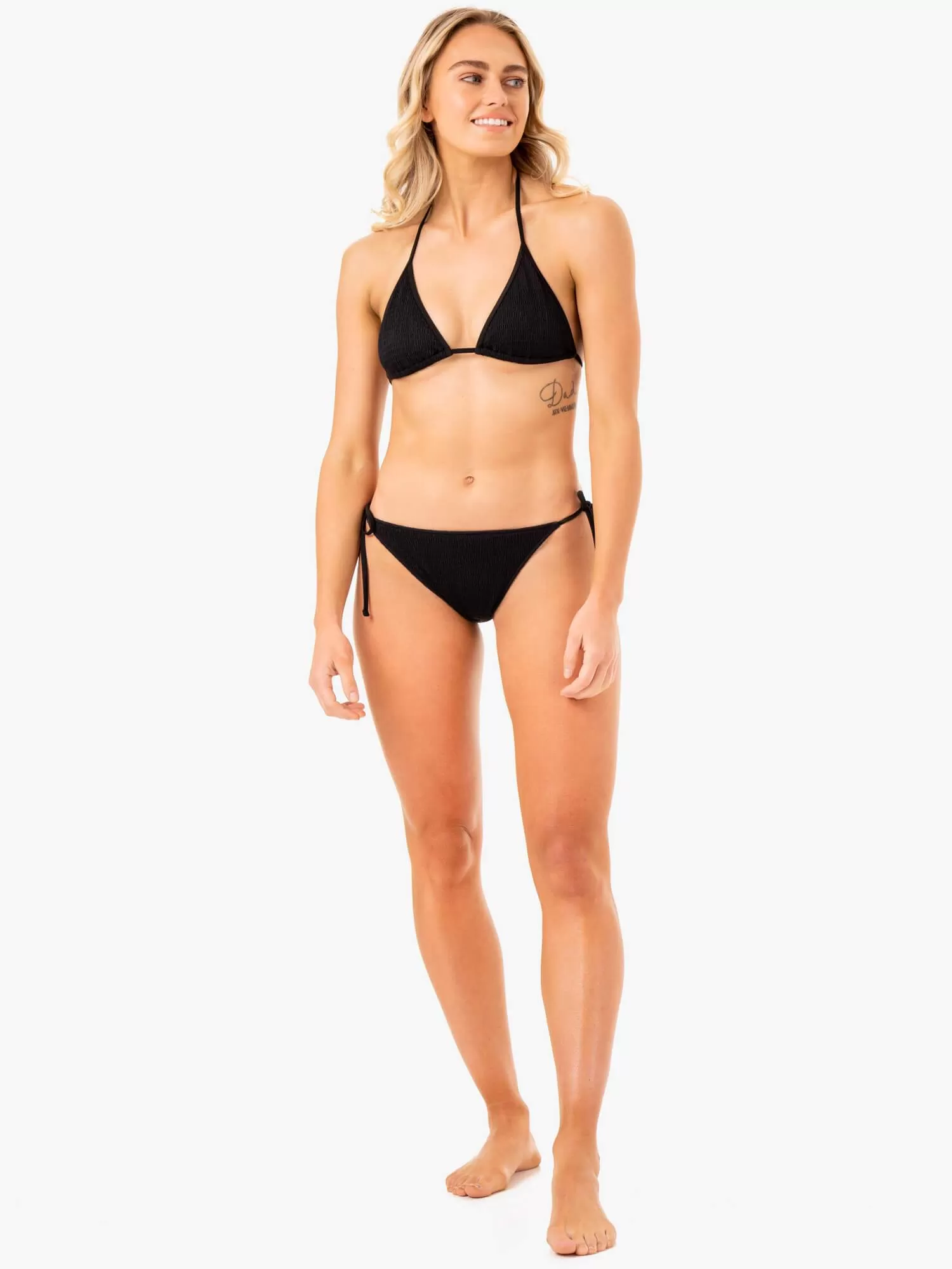 Paradise Triangle Bikini Top - Black