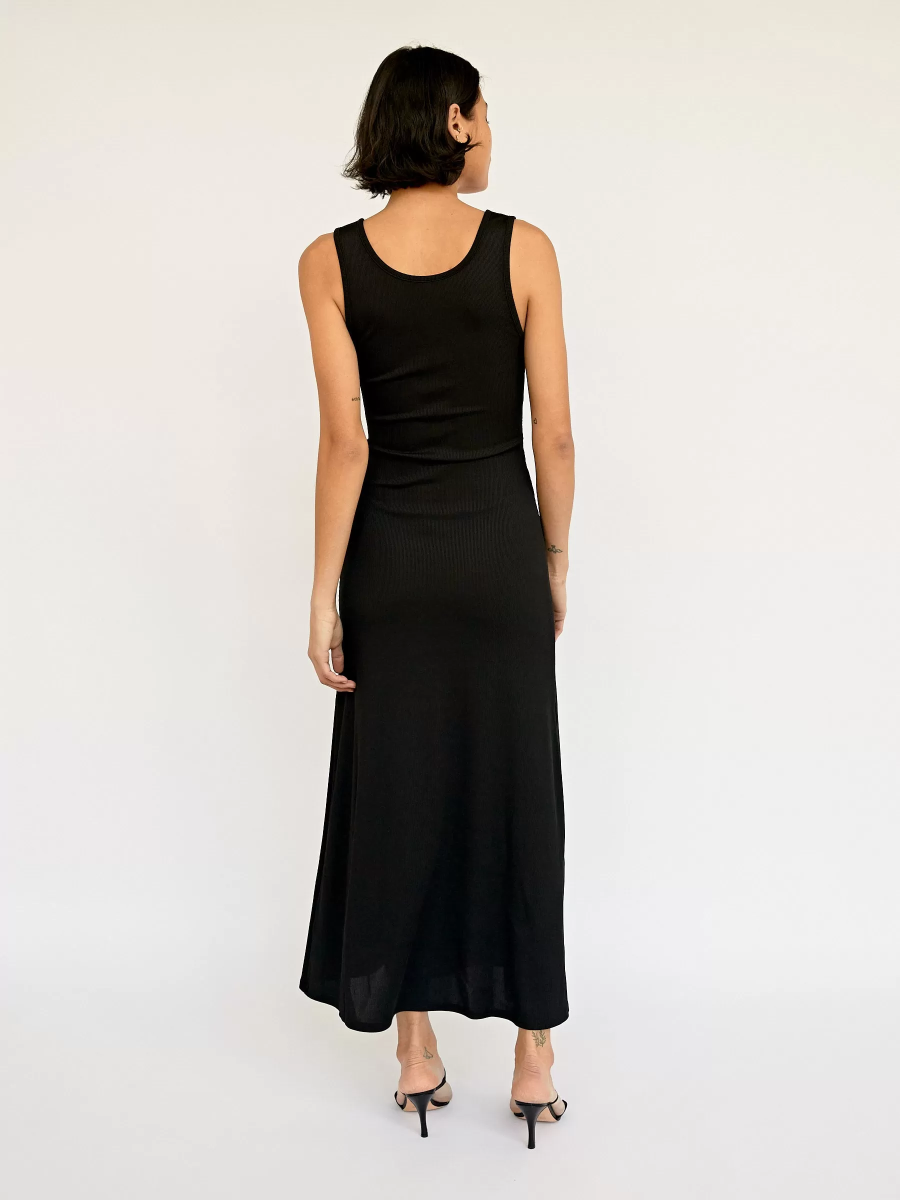 Plunge Neckline Polar Orbit Dress