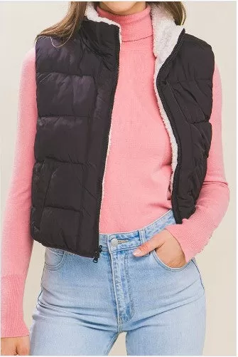 Reversible Sherpa Vest