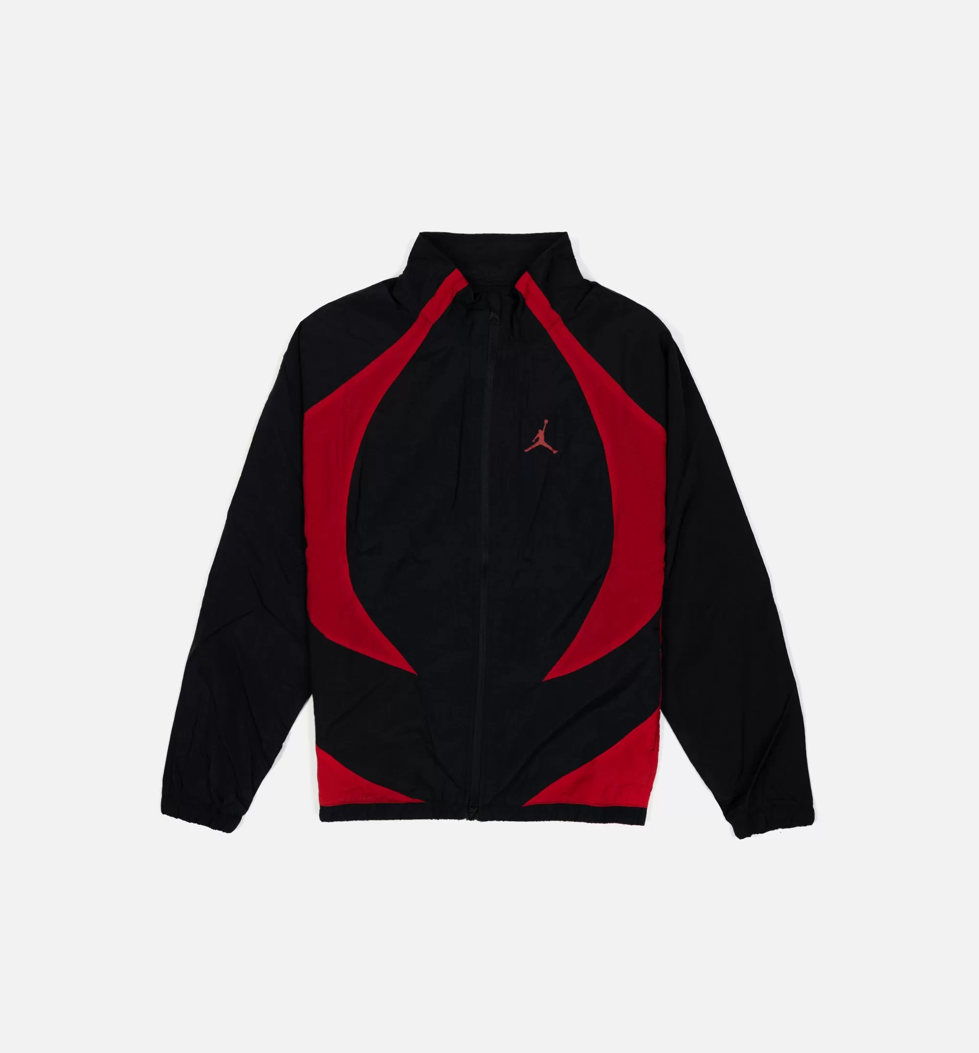 Sport Jam Warm Up Zip Up Mens Jacket - Black/Red