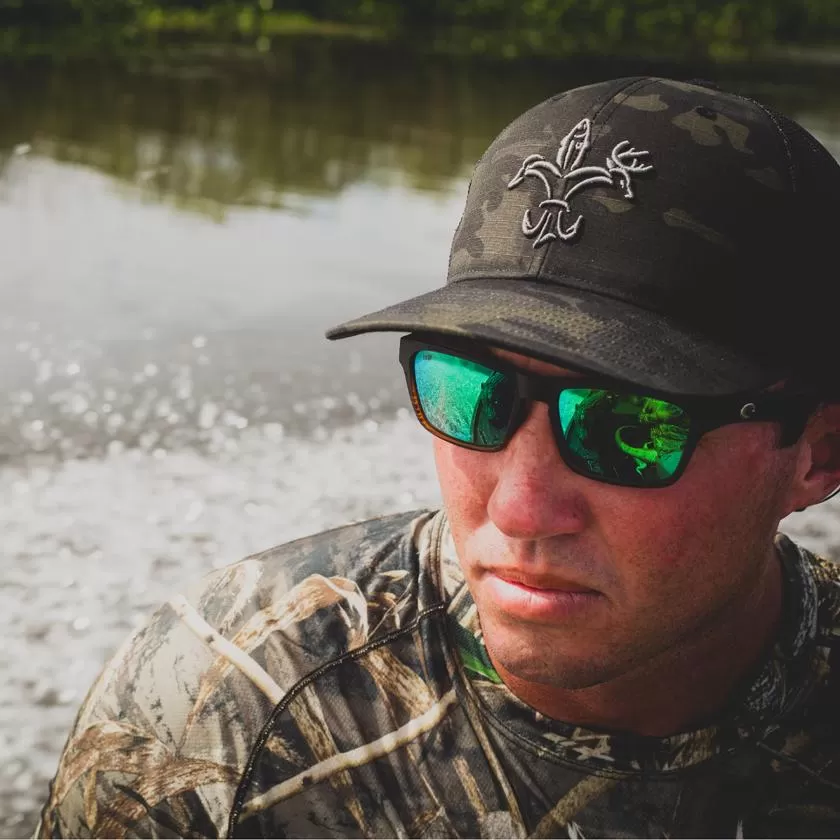 Sportsman Camo Hat 3D