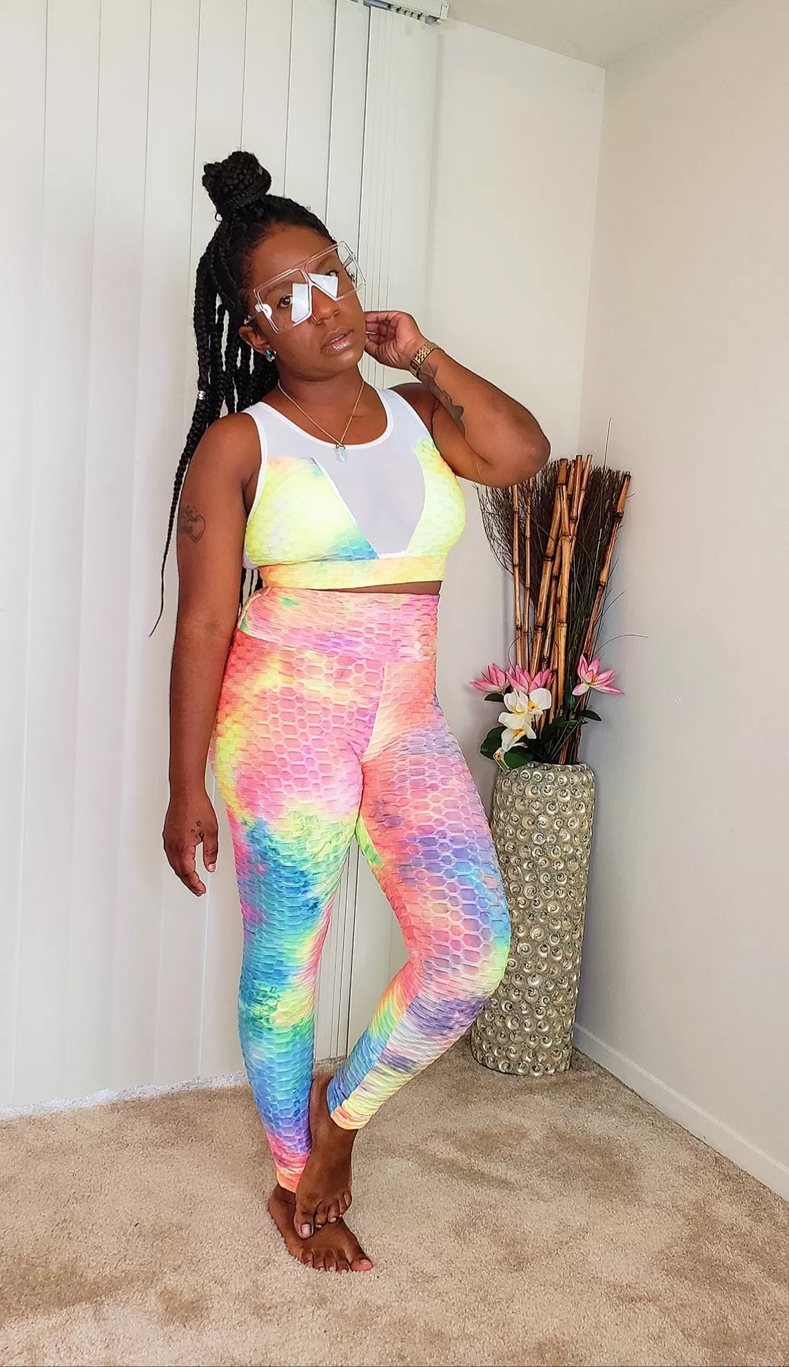 SUGAR CANE - Tie Dye Sweat Set